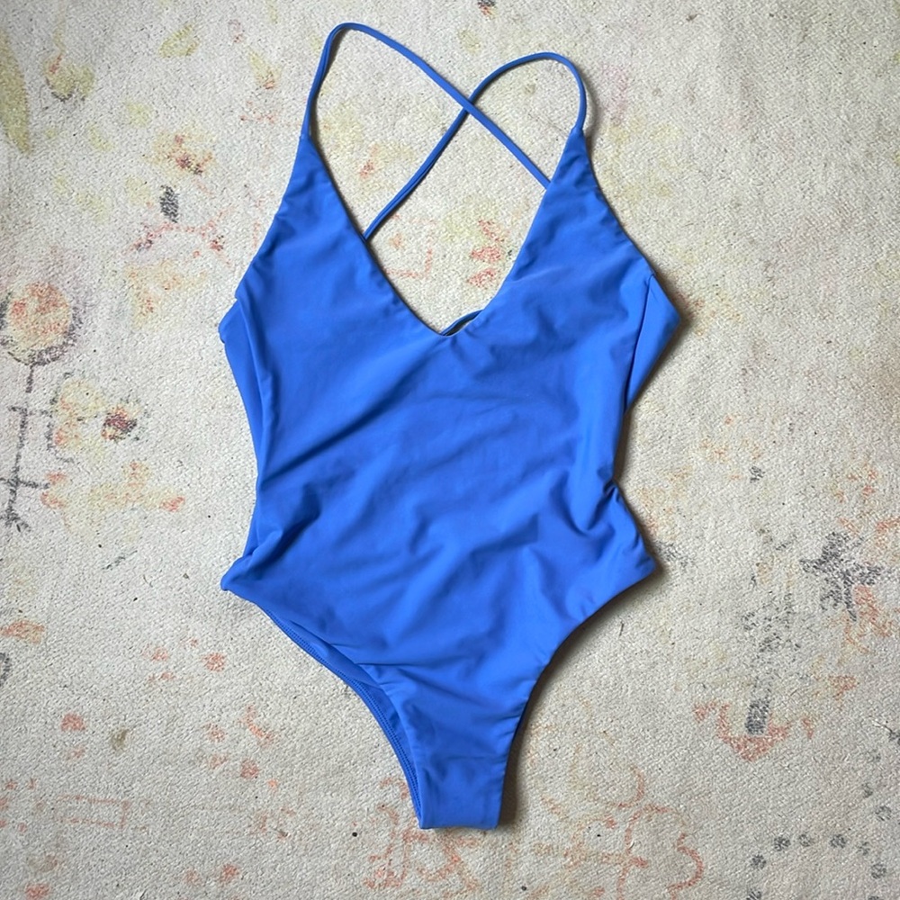New Mikoh Swimsuit Blue Thalia One piece Size S